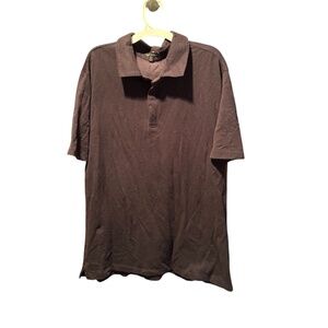 Robert Barakett Men's Creston Short Sleeve Polo Charcoal XL